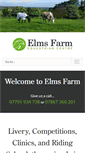 Mobile Screenshot of elmsfarmec.com